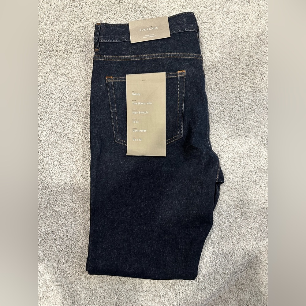 Everlane The Skinny 4-Way Stretch Organic Jean